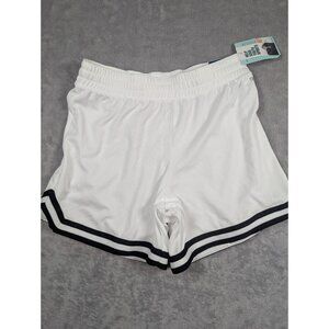 DSG Performance Mesh Shorts Girls Size Medium White Mid Rise Relaxed Fit Outdoor